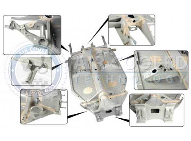 Fully Rebuilt VW Beetle Chassis, Swing Axle or IRS, LHD or RHD