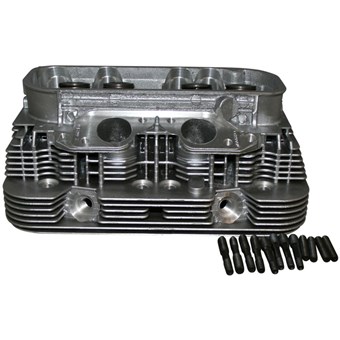 New Dual-Port Cylinder Head with Valves, VW T2/T3 1.8-2.0 Air-Cooled (03910)